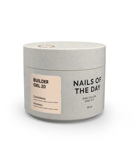 nailsoftheday builder gel 20 karmelowo bezowy zel budujacy 30 5070 780